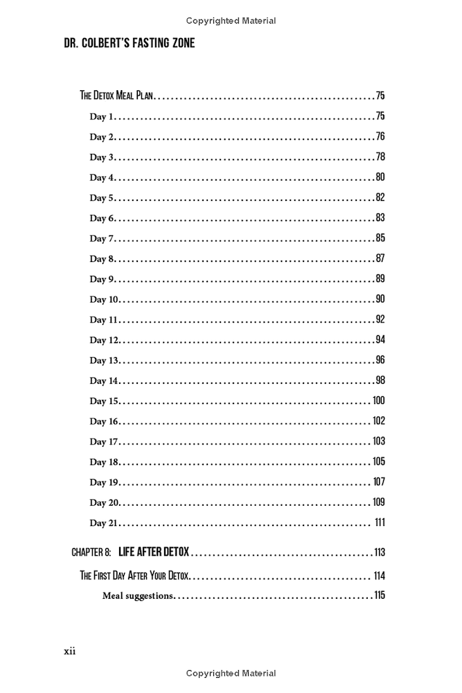 Dr. Colbert's Fasting Zone - Image 4