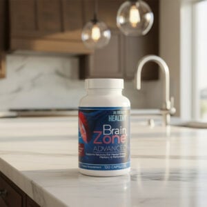 Brain Zone Advanced supplement by Dr. Don Colbert, MD from Divine Health — brain health formula designed to enhance memory, focus, cognitive performance, and mental energy.
