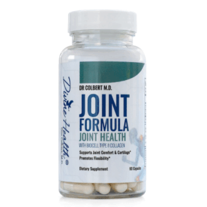Divine Health Joint Formula by Dr. Colbert supports joint comfort cartilage and flexibility with BioCell Type II Collagen
