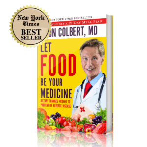 Book cover of “Let Food Be Your Medicine” by Dr. Don Colbert, MD — New York Times bestseller teaching dietary changes to prevent or reverse disease.