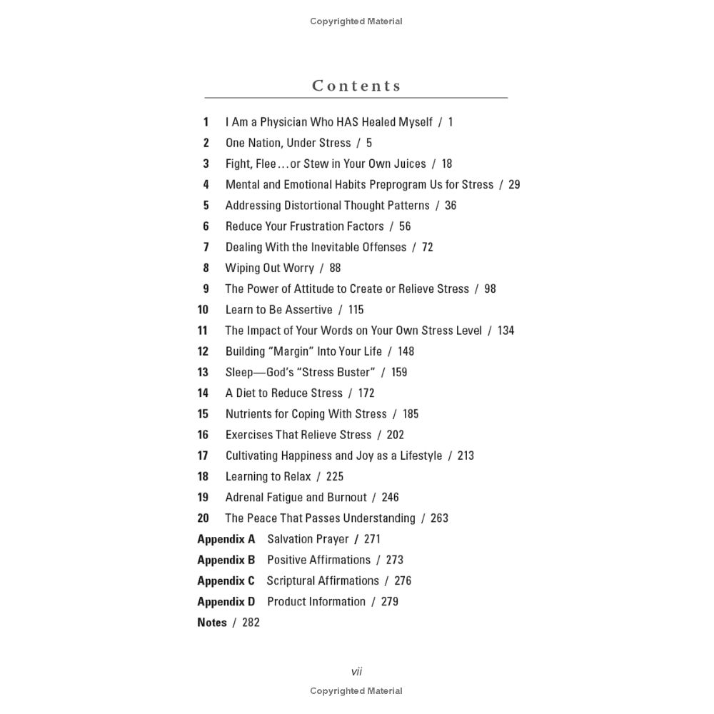 Dr. Colbert's Stress Less Book (Hardcover) - Image 6