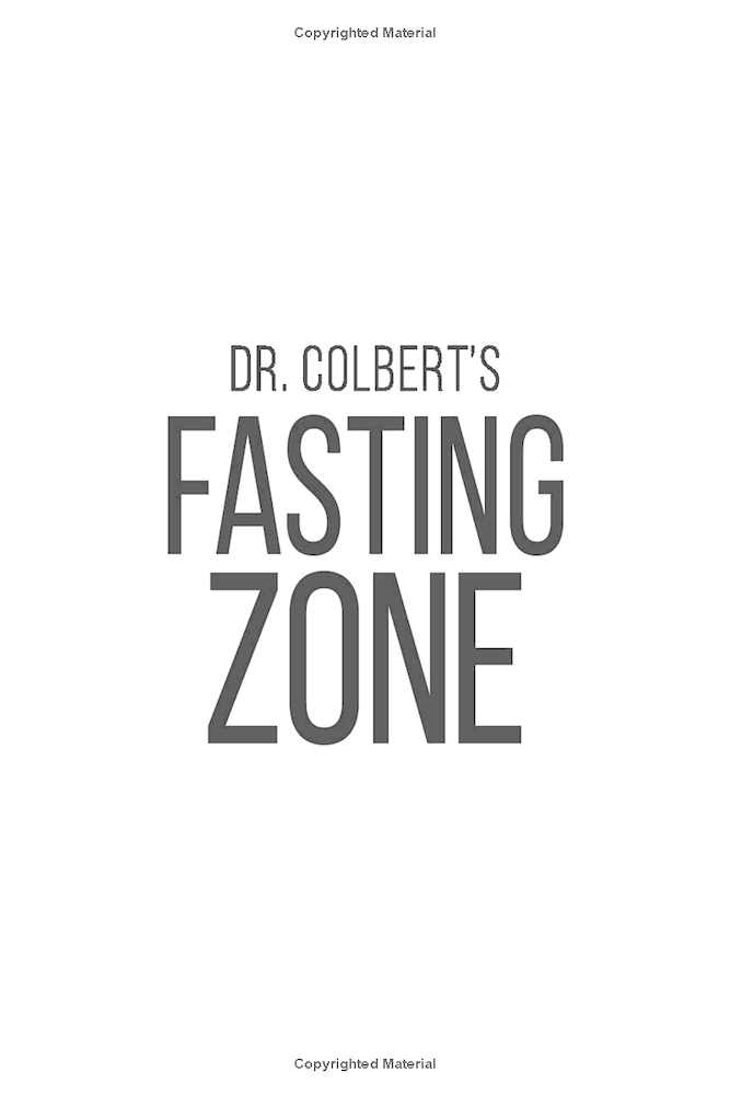 Dr. Colbert's Fasting Zone - Image 3
