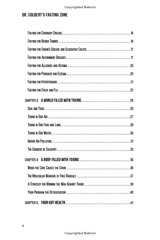 Dr. Colbert's Fasting Zone - Image 12