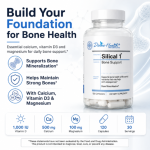Silical 1 formula providing 500 milligrams calcium, 1000 IU vitamin D3 and 100 milligrams magnesium