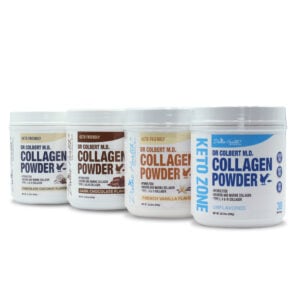 Hydrolyzed Collagen Powder by Dr. Don Colbert, MD from Divine Health — premium collagen powder for joint support, gut health, skin elasticity, and muscle recovery.
