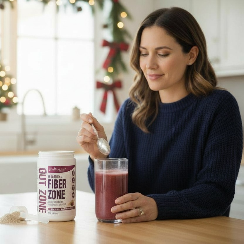 Fiber Zone - Berry Flavor - 60 servings Formulated by Dr. Don Colbert COntaining pysllium husk, and inulin