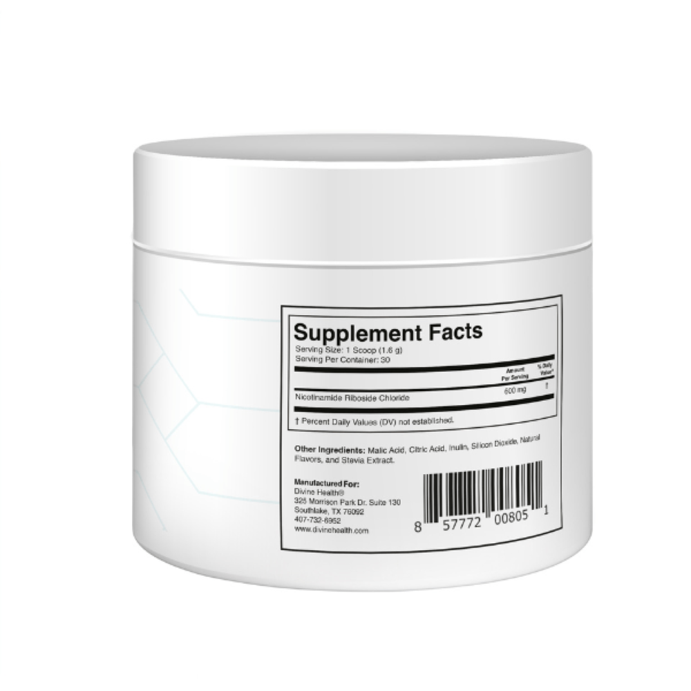 divine health dr. colber NAD+ Powder side image 1