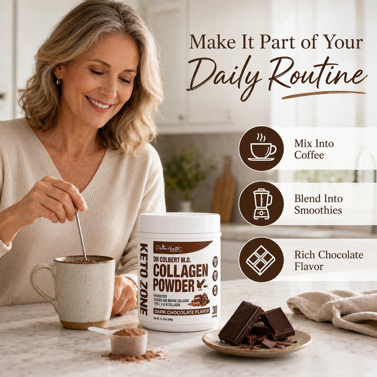 Collagen Powder by Dr. Colbert, MD | Divine Health