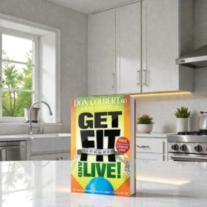 Get Fit & Live book by Dr. Don Colbert, MD from Divine Health — faith-based fitness and nutrition guide supporting gut health, probiotics balance, muscle building, and overall wellness.