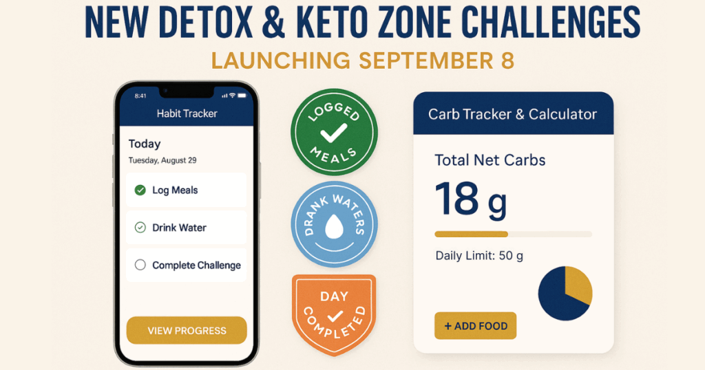Dr. Colbert is Relaunching 21 day Keto Zone and 21 Day Detox Challenge