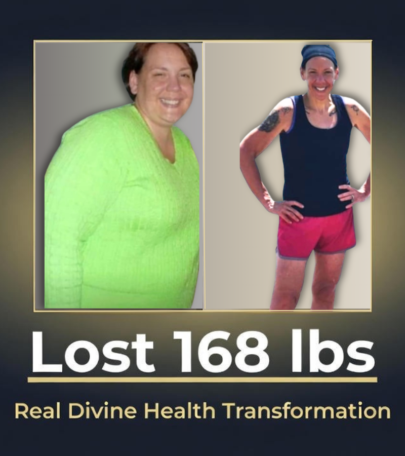 Bridget and Tony Camilleri before and after losing 273 pounds combined with Divine Health