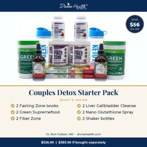 What's inside the Couples Detox Starter Pack and how much you save