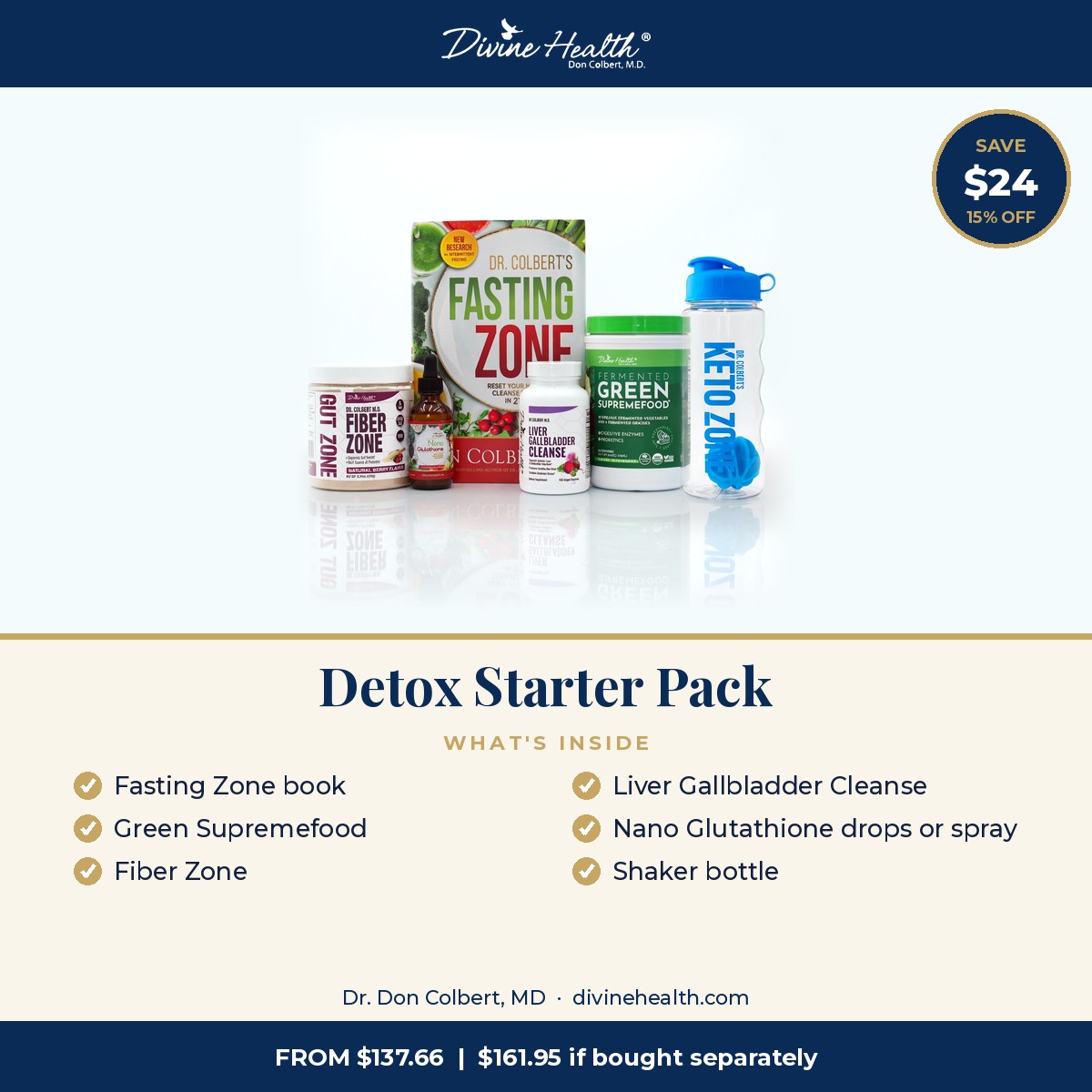 What's inside the Detox Starter Pack and how much you save