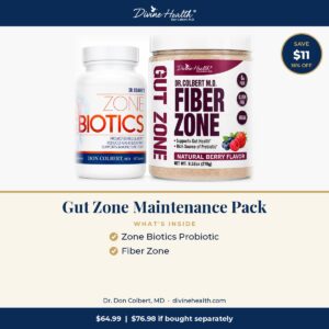 What's inside the Gut Zone Maintenance Pack and how much you save