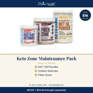 What's inside the Keto Zone Maintenance Pack and how much you save