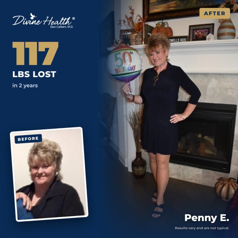 Penny E. before and after