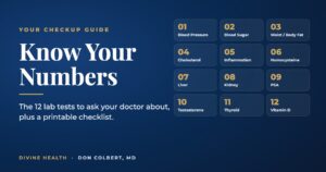 Know Your Numbers: the 12 health markers and lab tests to ask your doctor about